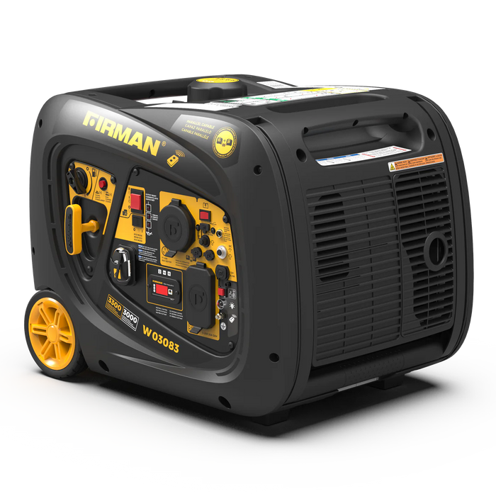 Firman Refurbished Inverter Gas Portable Generator 3300W Recoil Start