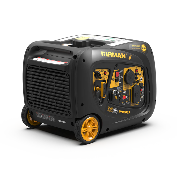 Firman Refurbished Inverter Gas Portable Generator 3300W Recoil Start