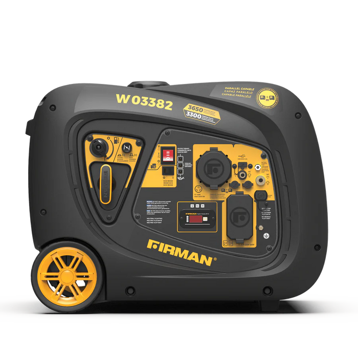 Firman Gas Inverter Portable Generator 3650W Electric Start