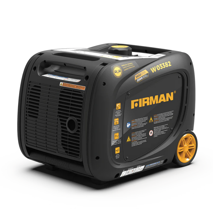 Firman Gas Inverter Portable Generator 3650W Electric Start