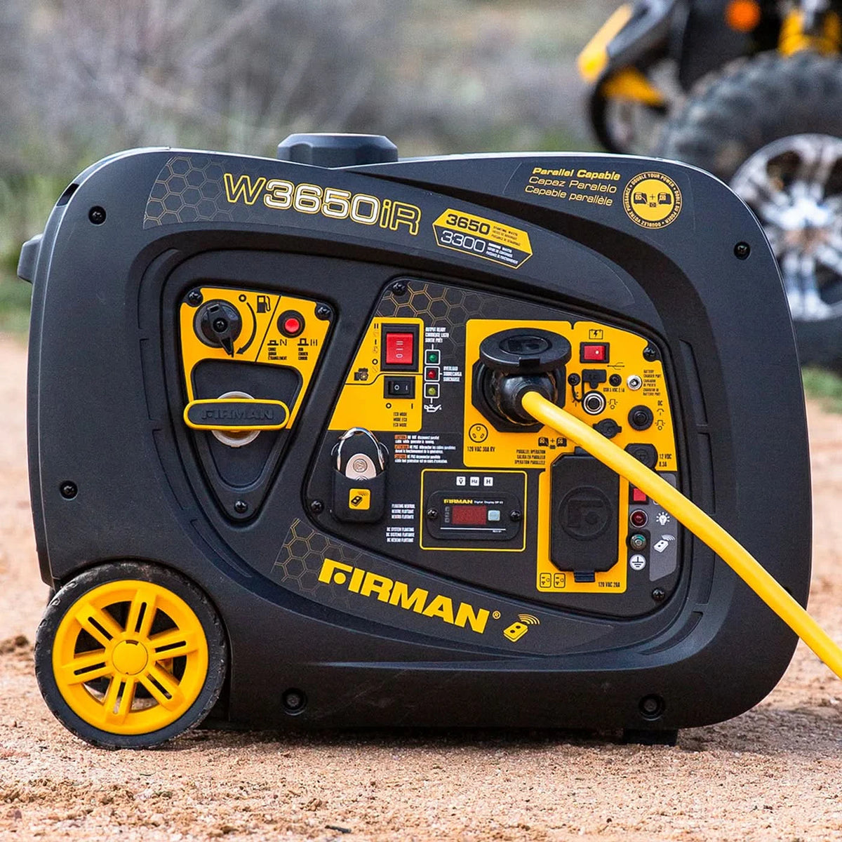 Firman Inverter Portable Generator 3650W Remote Start — Build the Power
