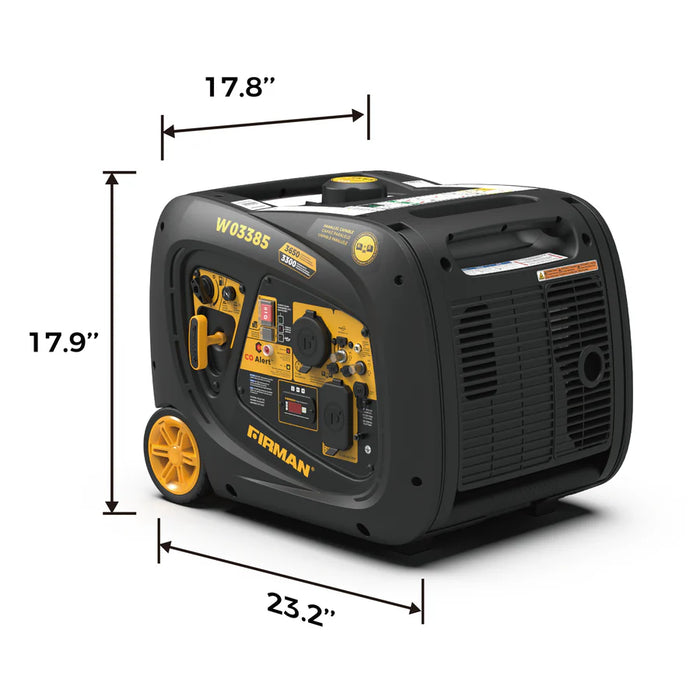 Firman INVERTER PORTABLE GENERATOR 3650W WITH CO ALERT