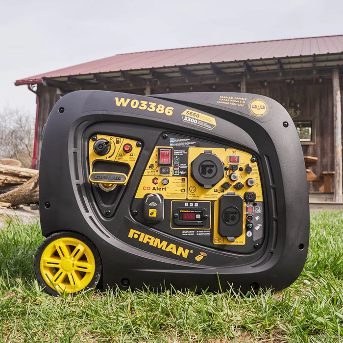 Firman Inverter Portable Generator 3650W Remote Start with CO ALERT