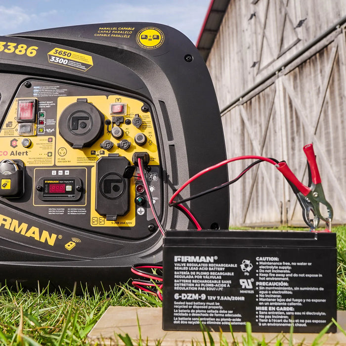 Firman Inverter Portable Generator 3650W Remote Start with CO ALERT