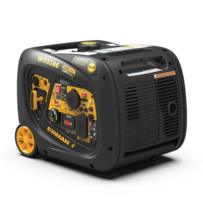 Firman Inverter Portable Generator 3650W Remote Start with CO ALERT