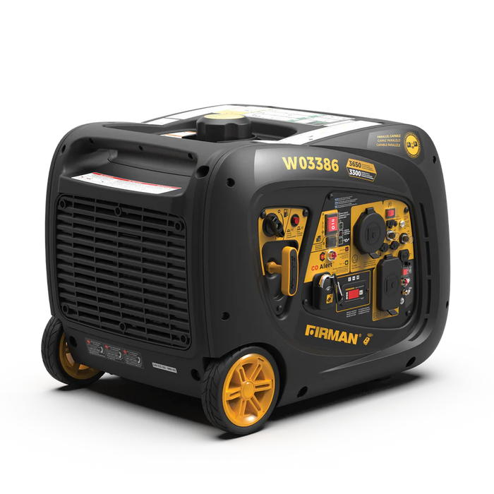 Firman Inverter Portable Generator 3650W Remote Start with CO ALERT