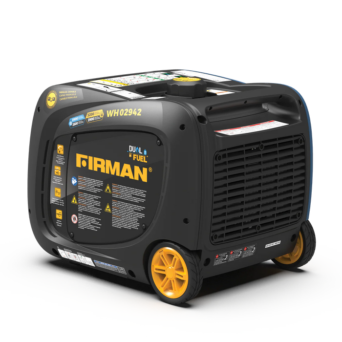 Firman Refurbished Dual Fuel Inverter 3200W Electric Start Document Library