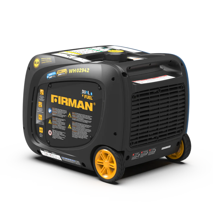 Firman Dual Fuel Inverter Portable Generator 3200W Electric Start