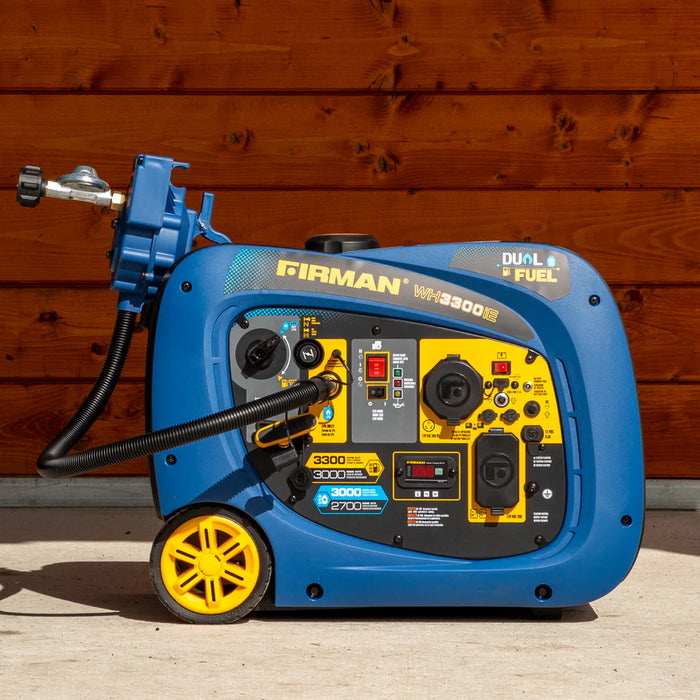 Firman Dual Fuel Inverter Portable Generator 3300W Recoil Start