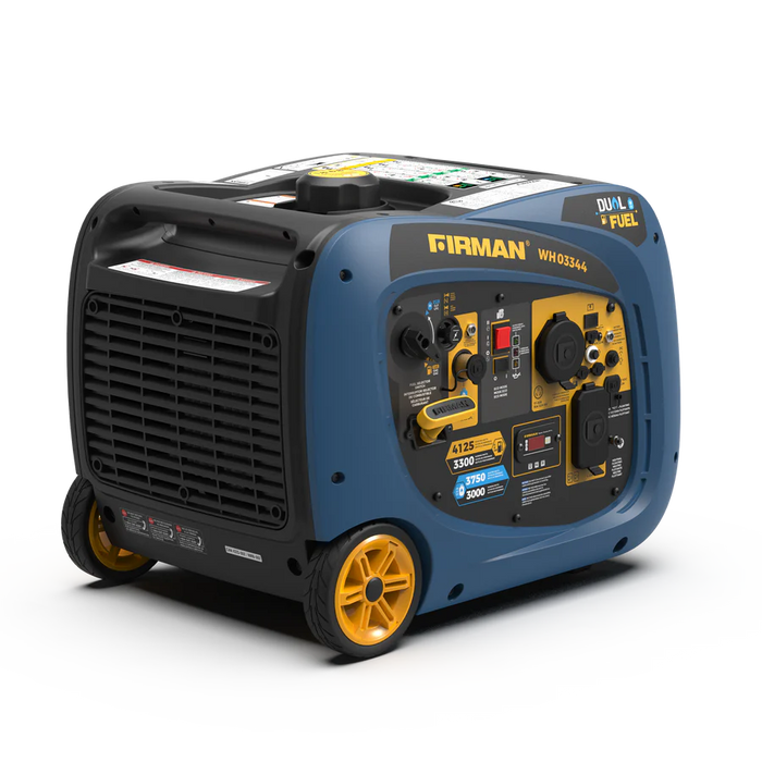 Firman Dual Fuel Inverter Portable Generator 4125W Electric Start