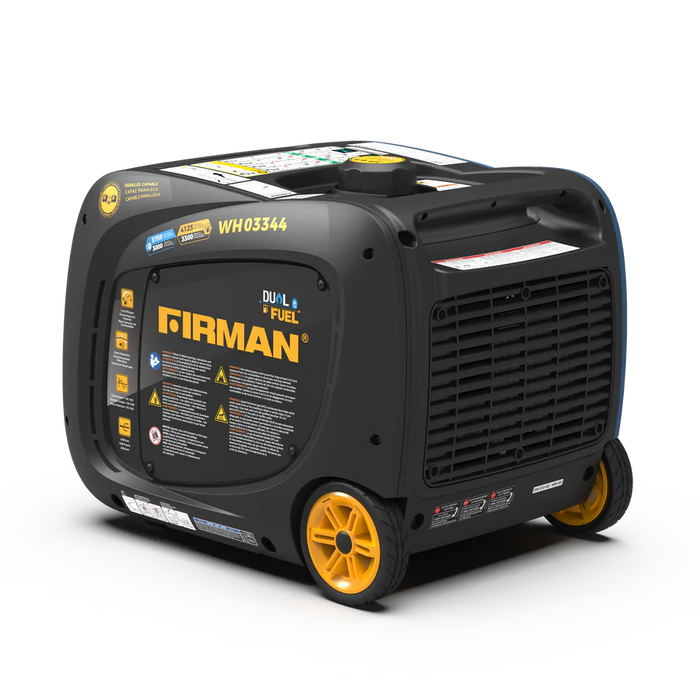 Firman Dual Fuel Inverter Portable Generator 4125W Electric Start