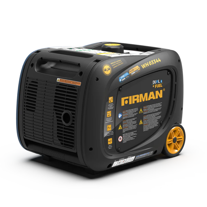 Firman Dual Fuel Inverter Portable Generator 4125W Electric Start