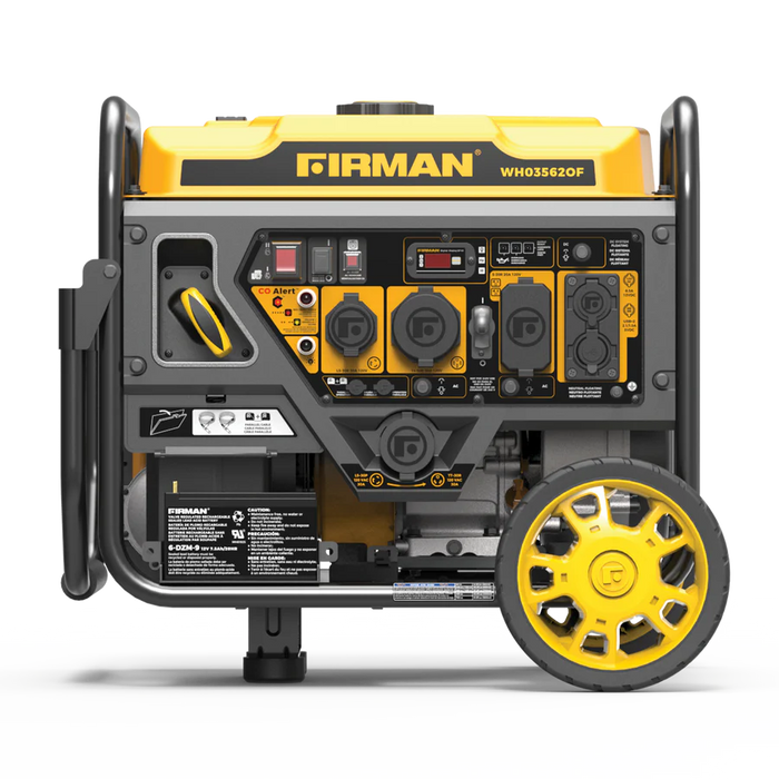 Firman Dual Fuel Open Frame Inverter 4400W Electric Start with CO ALERT