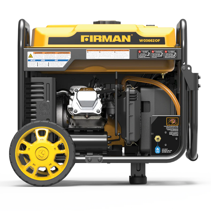 Firman Dual Fuel Open Frame Inverter 4500W Electric Start With CO Alert