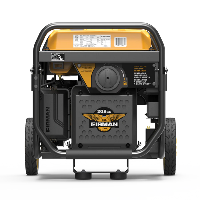 Firman Inverter Open Frame Portable Generator 4500W Remote Start with CO Alert