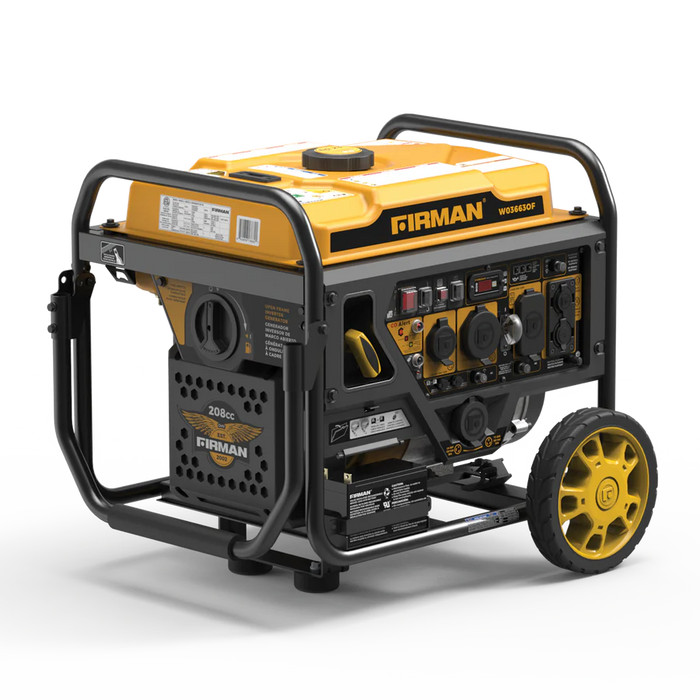 Firman Inverter Open Frame Portable Generator 4500W Remote Start with CO Alert