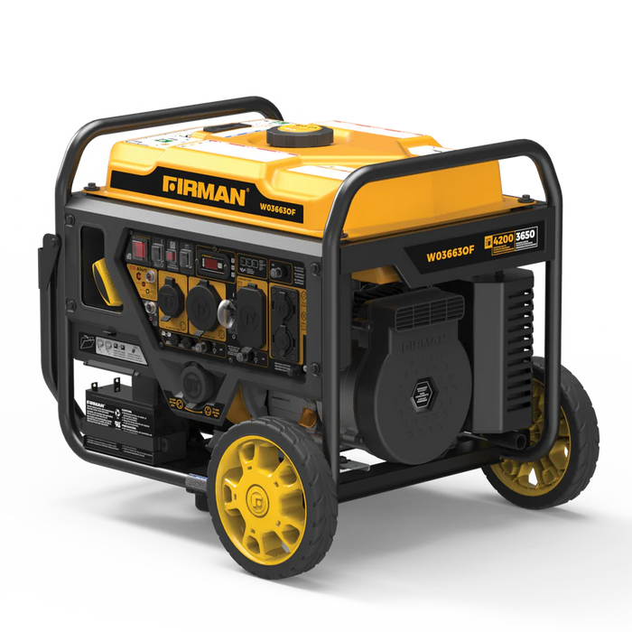 Firman Inverter Open Frame Portable Generator 4500W Remote Start with CO Alert