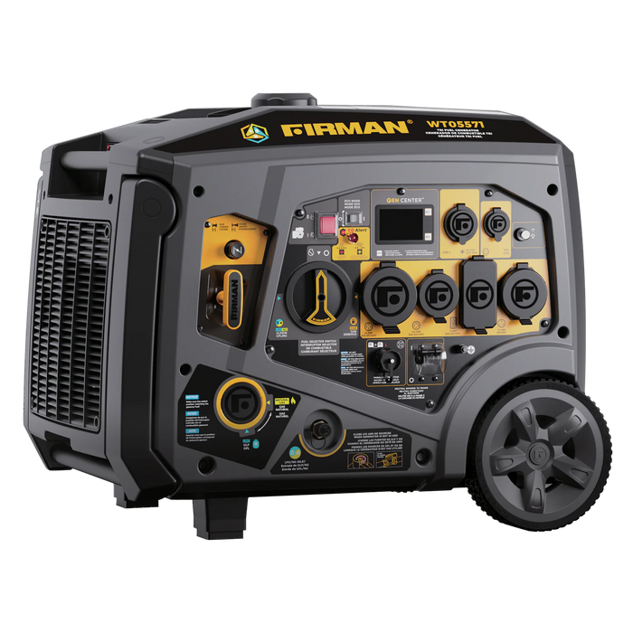 Firman Tri Fuel Inverter Portable Generator 6850W Electric Start With CO Alert