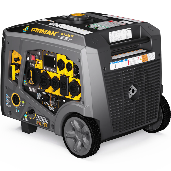 Firman Tri Fuel Inverter Portable Generator 6850W Electric Start With CO Alert