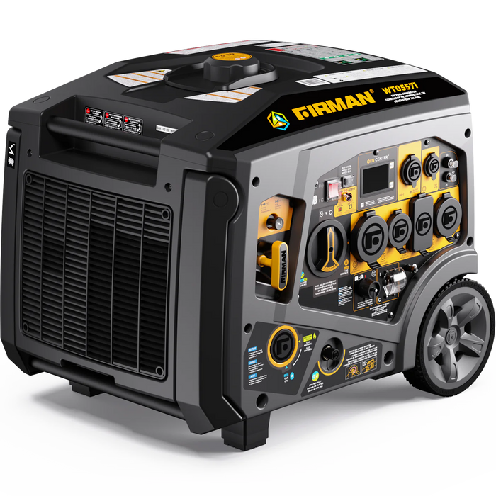 Firman Tri Fuel Inverter Portable Generator 6850W Electric Start With CO Alert