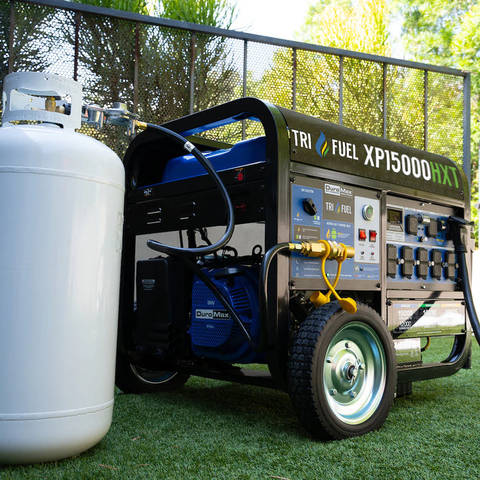 Duromax 15,000 Watt Electric Start Tri-Fuel Portable Generator | XP15000HXT