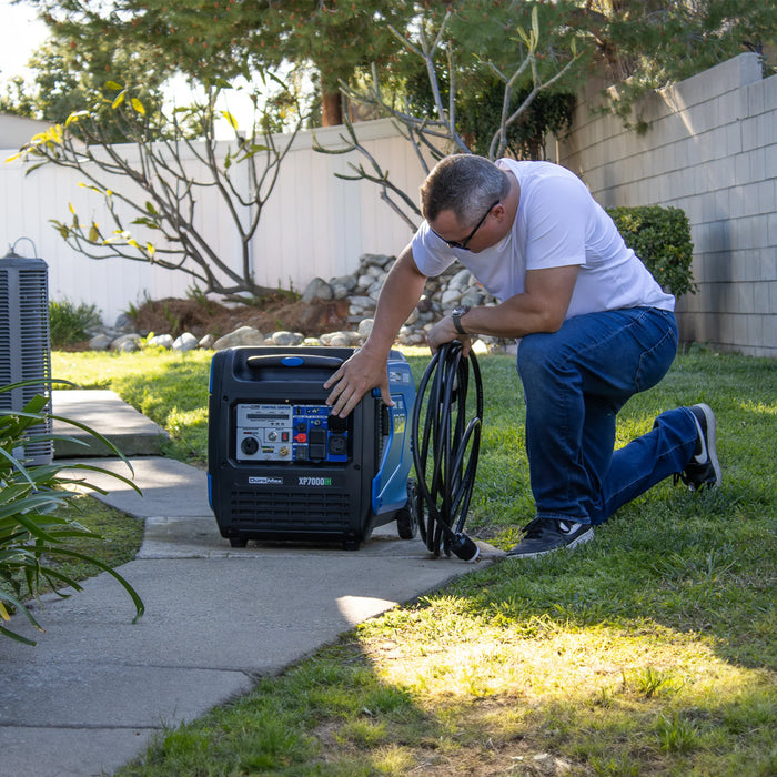 7,000 Watt Portable Dual Fuel Inverter Generator w/ CO Alert