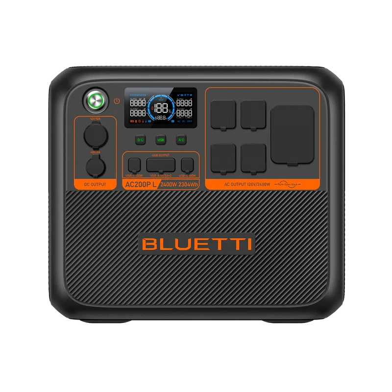 BLUETTI AC240P Portable Power Station | 2,400W 1,843Wh — Build the Power