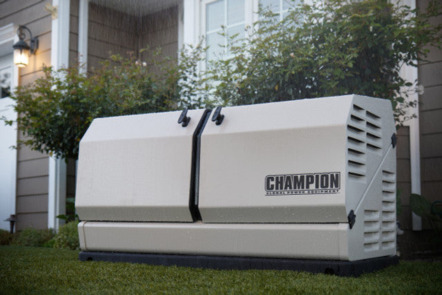 Champion 14 kW Whole House Home Standby Generator with aXis Technology