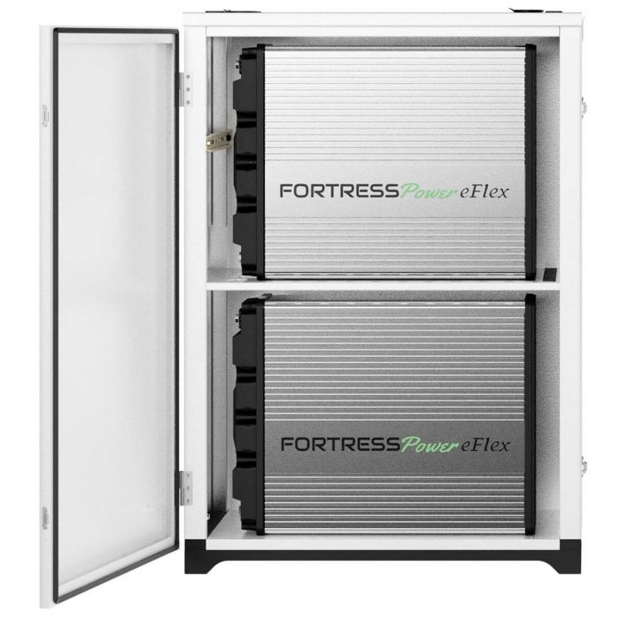 Sol-Ark 12K + Fortress Power eFlex Battery + Fortress Durarack Enclosure Bundle