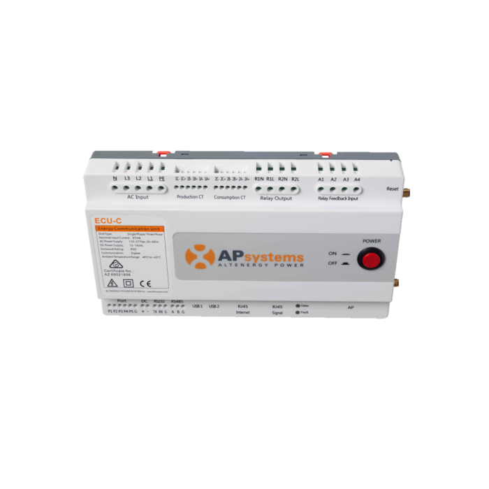 thumbnail interactive-video image 1 of APsystems ECU-R Energy Communication Unit & Gateway – Residential Solar Monitoring 1 of 3