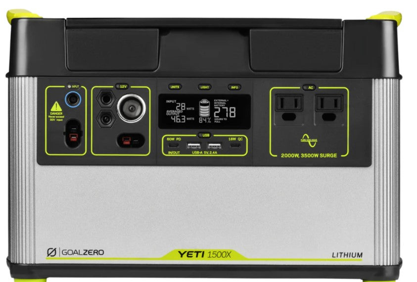 Goal Zero Yeti 1500X Portable Power Station