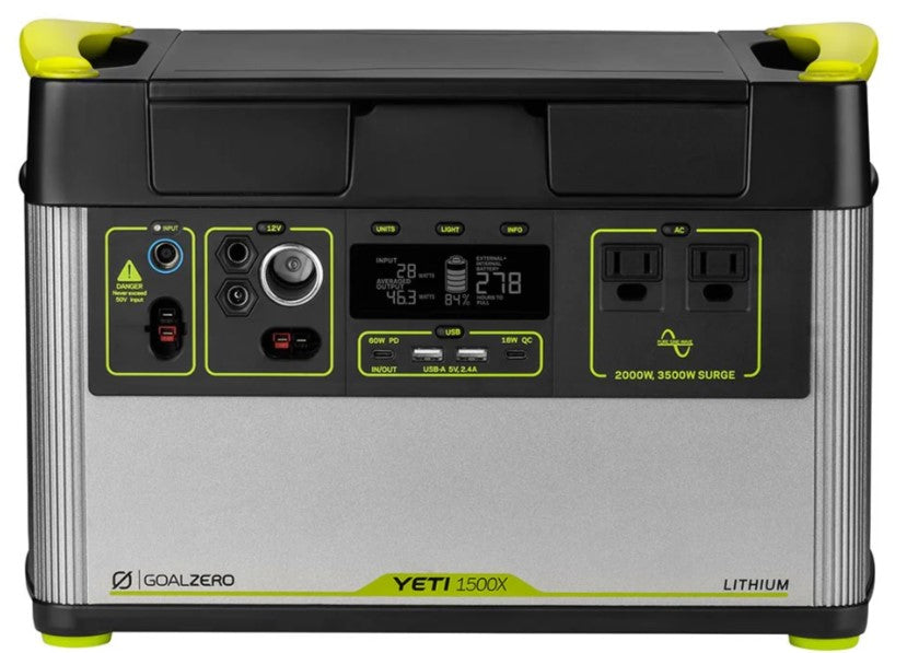 Goal Zero Yeti 1500X Portable Power Station