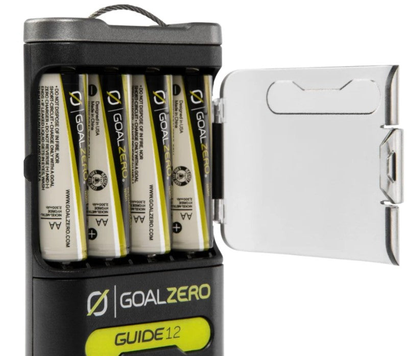 Goal Zero Guide 12 Plus Power Bank & Nomad 5 Solar Panel Charger Kit