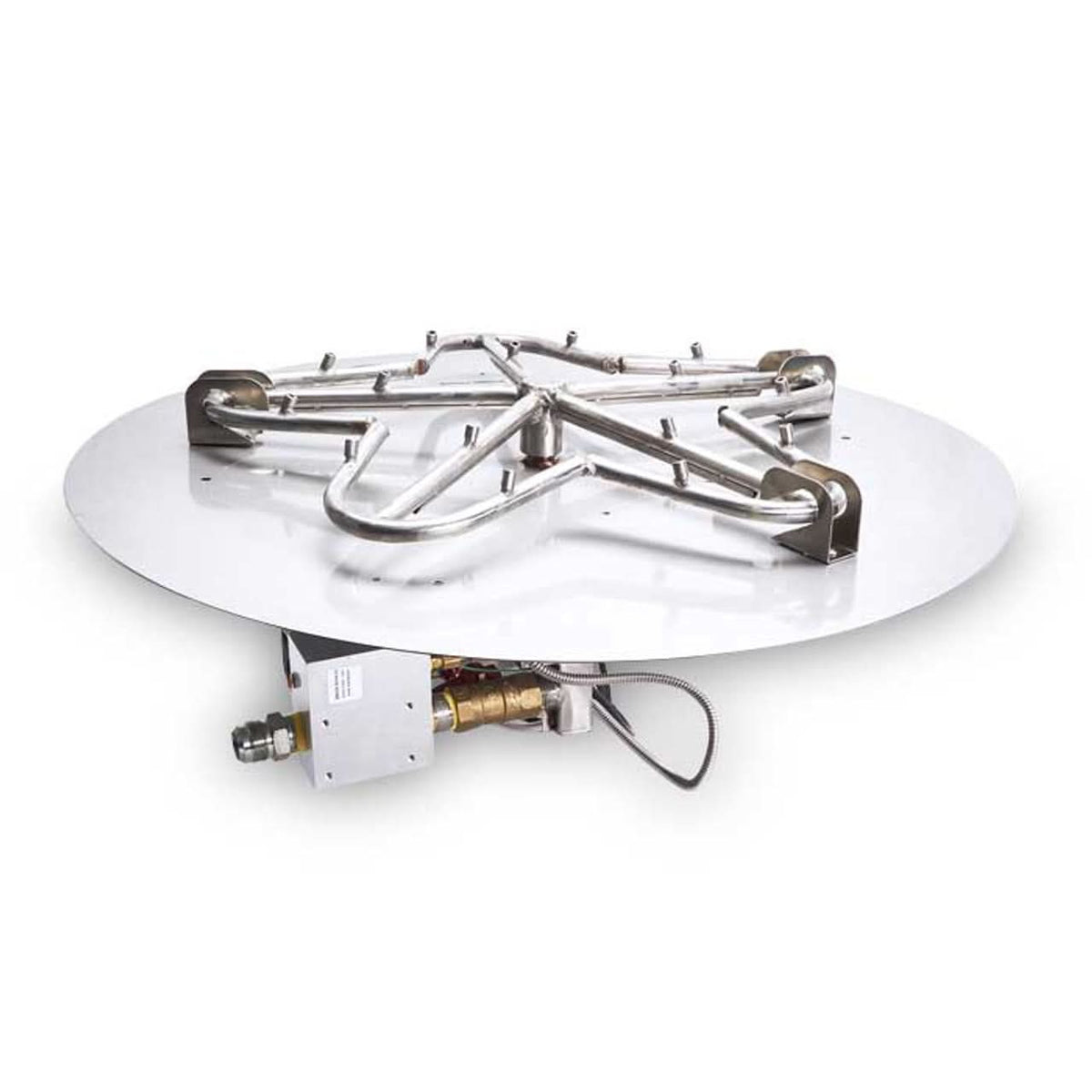 HPC Fire 36″ Round Pan Fire Pit Insert – Electronic Ignition — Build ...