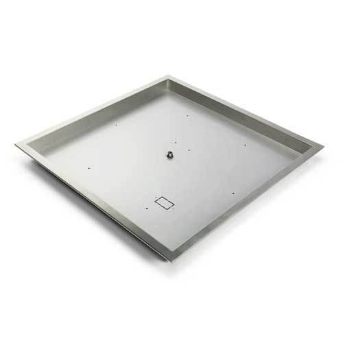 HPC Fire 42" High Capacity Square Bowl Pan 570-42HCSQ