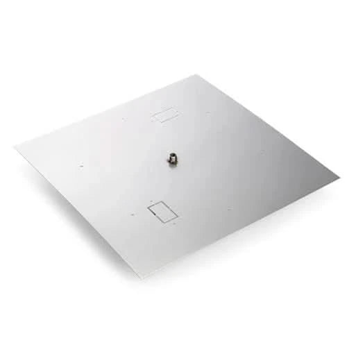 HPC 42″ High‑Capacity Square Flat Fire Pit Pan — Build the Power
