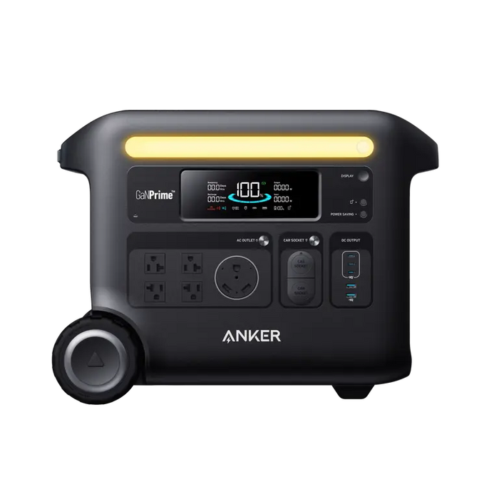 Anker SOLIX F2600 2560Wh Portable Power Station + 30A Transfer Switch