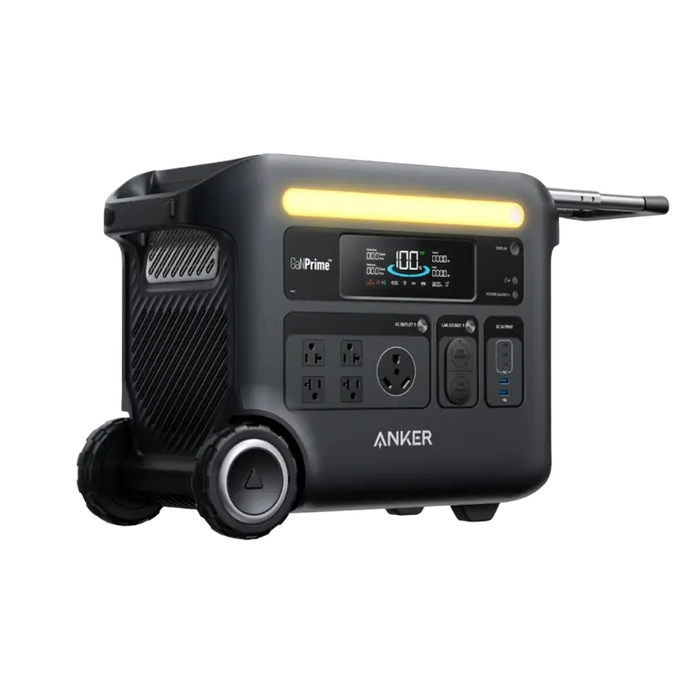 Anker SOLIX F2600 2560Wh Portable Power Station + 30A Transfer Switch