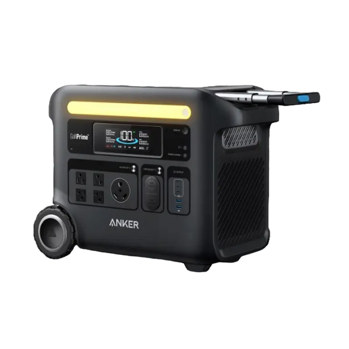 Anker SOLIX F2600 2560Wh Portable Power Station + 30A Transfer Switch