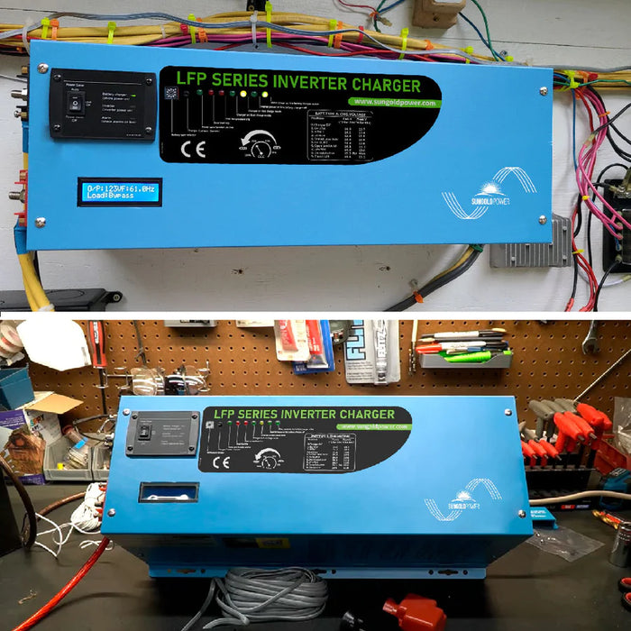 Sungold Power 4000W DC 12V Split Phase Pure Sine Wave Inverter With Charger