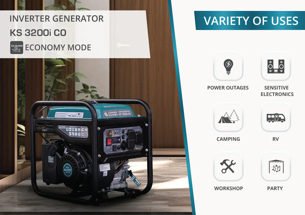 Konner Sohnen Inverter Generator KS 3200i CO