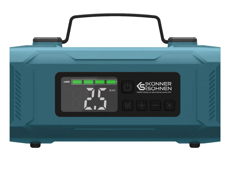 Konner Sohnen Jump starter with a battery-powered compressor KS JSP-2000