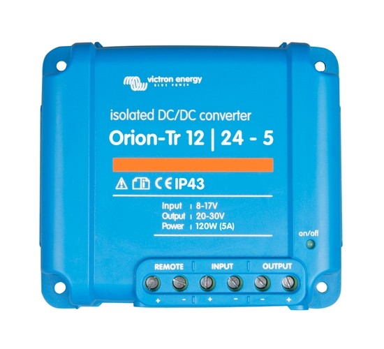 Victron Orion-Tr 24V to 12V 110W 9A Isolated DC/DC Converter