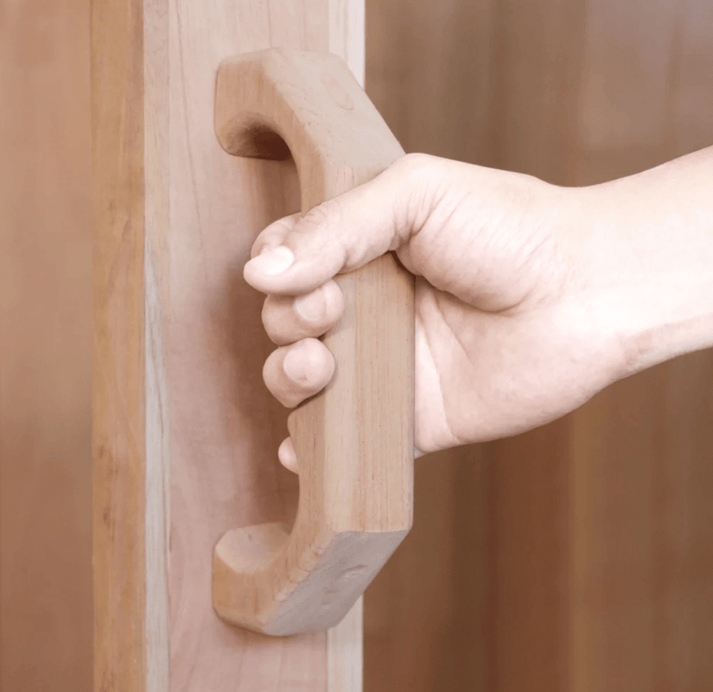 Scandia Classic Cedar Door Handle