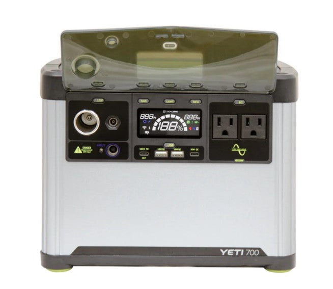 Goal Zero Yeti 700 Portable Power Station + Skylight Yeti-Ready Gear Bundle