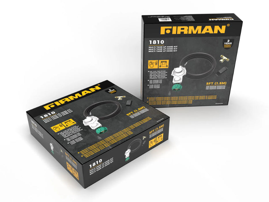 Firman LPG Tank Hose with 3-way fitting