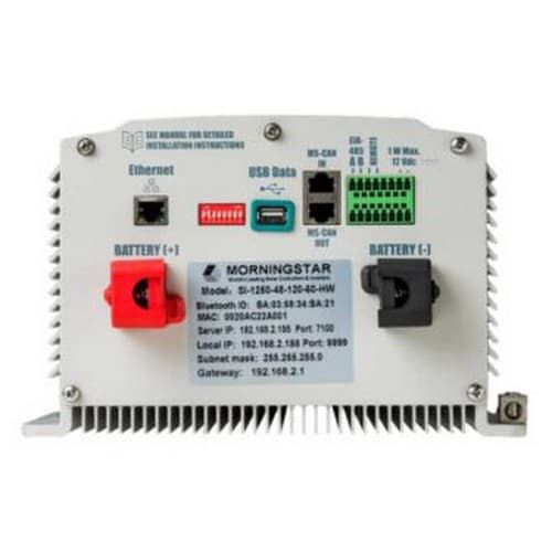 Morningstar SureSine 150W 12V to 120VAC 60Hz Pure Sine Wave Inverter with Hard-Wired AC Output