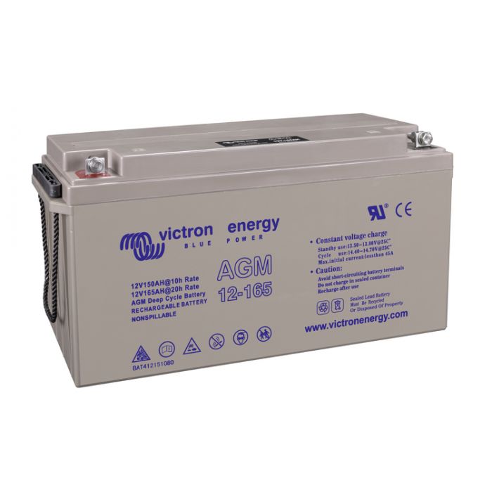 Victron 12V/165Ah AGM Deep Cycle Battery