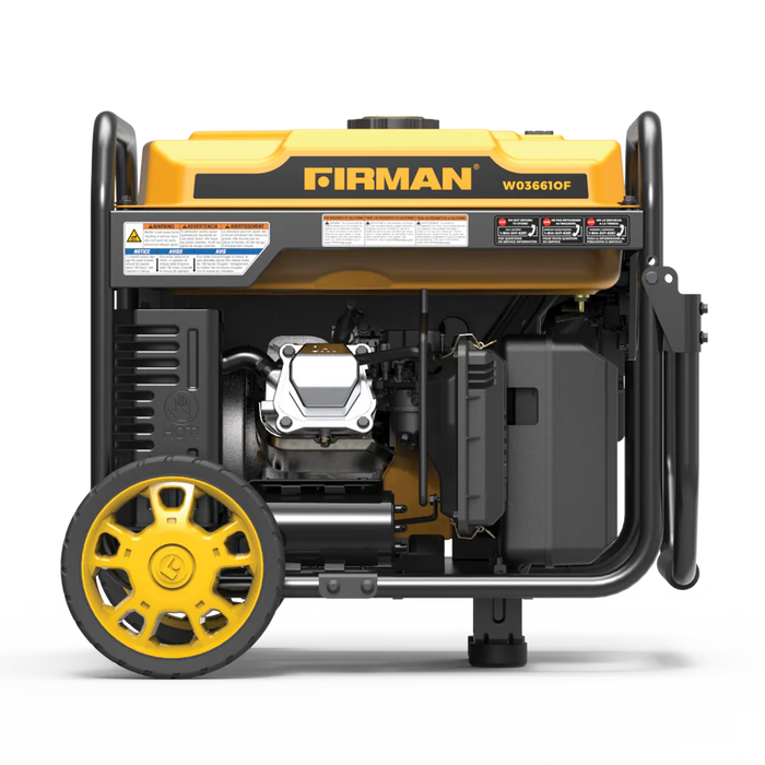 Firman Inverter Open Frame Portable Generator 4500W Recoil Start with CO Alert